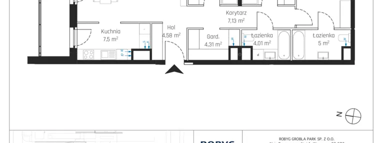 Mieszkanie w inwestycji: Nadmotławie Apartments etap J
