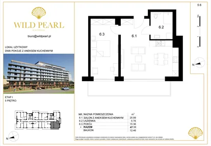 Mieszkanie w inwestycji: Wild Pearl