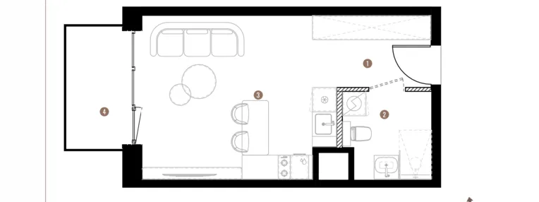 Mieszkanie w inwestycji: Belg Apartamenty etap II
