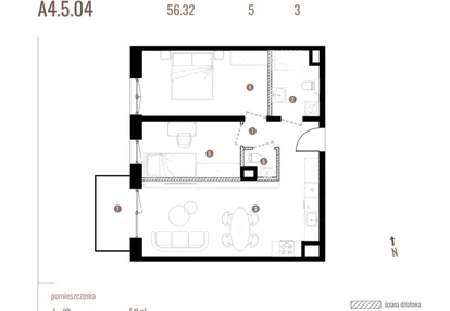 Mieszkanie w inwestycji: Belg Apartamenty etap II