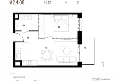 Mieszkanie w inwestycji: Belg Apartamenty etap II