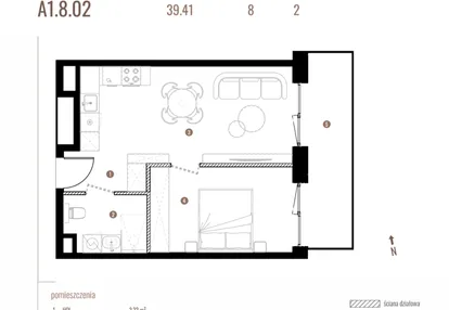 Mieszkanie w inwestycji: Belg Apartamenty etap II
