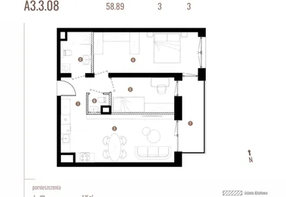 Mieszkanie w inwestycji: Belg Apartamenty etap II