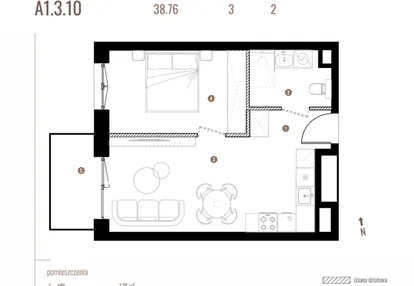 Mieszkanie w inwestycji: Belg Apartamenty etap II