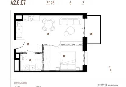 Mieszkanie w inwestycji: Belg Apartamenty etap II