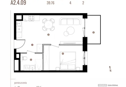 Mieszkanie w inwestycji: Belg Apartamenty etap II