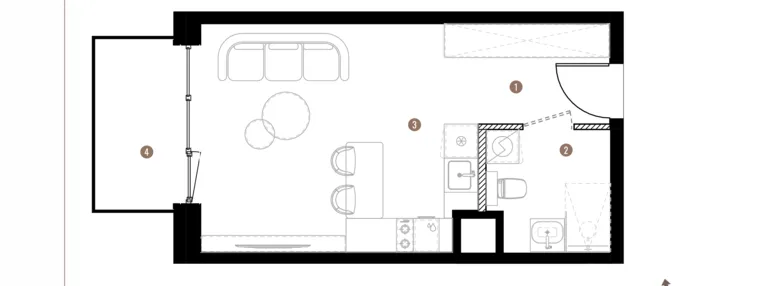 Mieszkanie w inwestycji: Belg Apartamenty etap II