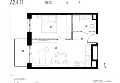 Mieszkanie w inwestycji: Belg Apartamenty etap II