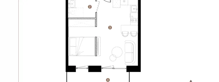 Mieszkanie w inwestycji: Belg Apartamenty etap II