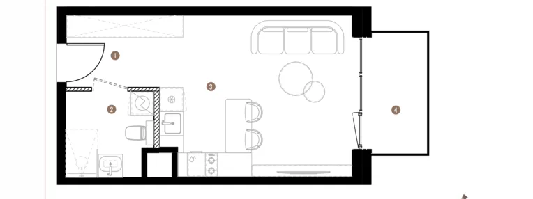 Mieszkanie w inwestycji: Belg Apartamenty etap II