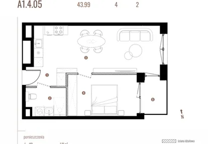 Mieszkanie w inwestycji: Belg Apartamenty etap II