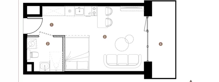 Mieszkanie w inwestycji: Belg Apartamenty etap II