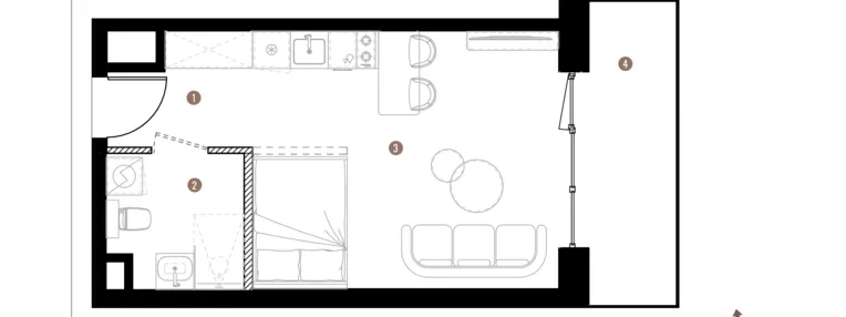 Mieszkanie w inwestycji: Belg Apartamenty etap II