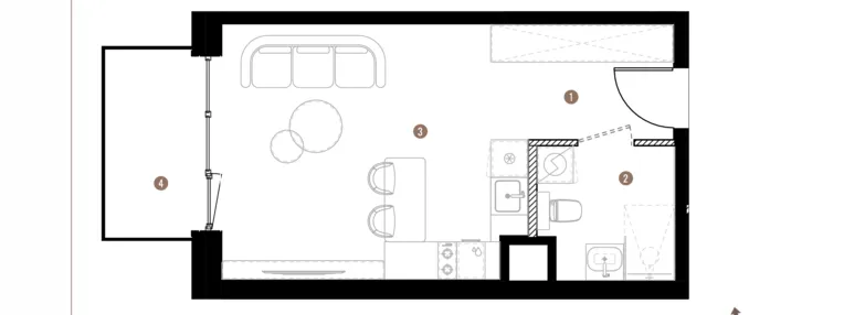 Mieszkanie w inwestycji: Belg Apartamenty etap II
