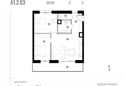 Mieszkanie w inwestycji: Belg Apartamenty etap II