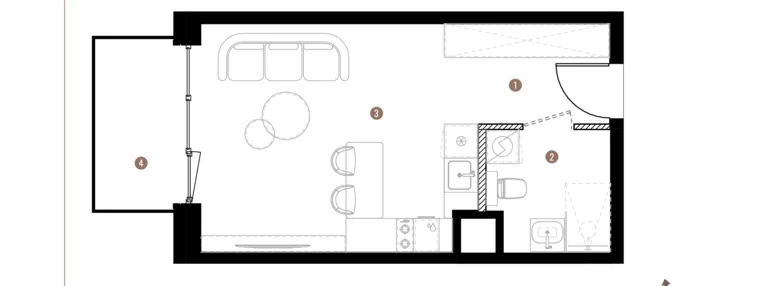 Mieszkanie w inwestycji: Belg Apartamenty etap II