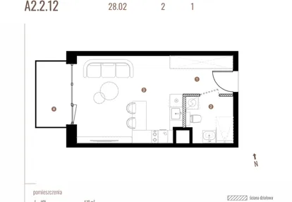Mieszkanie w inwestycji: Belg Apartamenty etap II