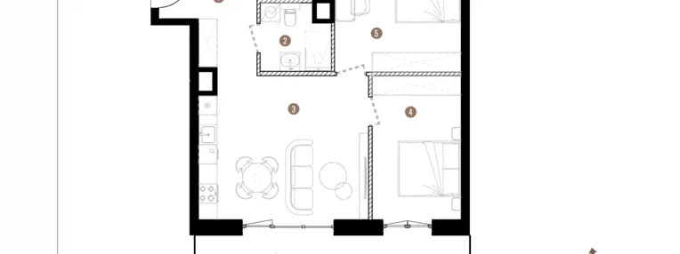 Mieszkanie w inwestycji: Belg Apartamenty etap II