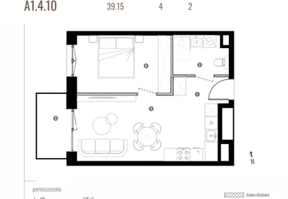 Mieszkanie w inwestycji: Belg Apartamenty etap II