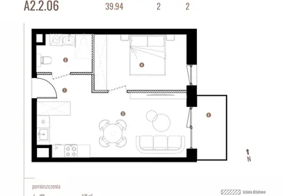 Mieszkanie w inwestycji: Belg Apartamenty etap II
