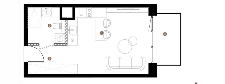Mieszkanie w inwestycji: Belg Apartamenty etap II