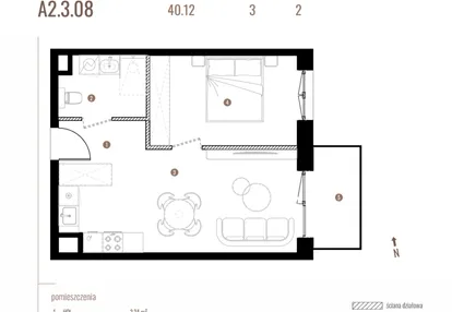 Mieszkanie w inwestycji: Belg Apartamenty etap II