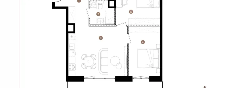 Mieszkanie w inwestycji: Belg Apartamenty etap II