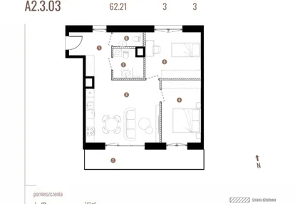 Mieszkanie w inwestycji: Belg Apartamenty etap II