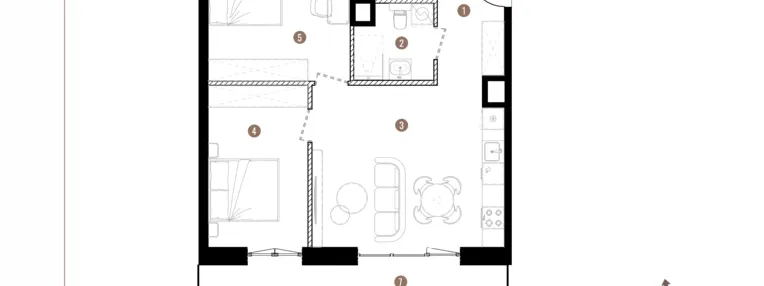 Mieszkanie w inwestycji: Belg Apartamenty etap II