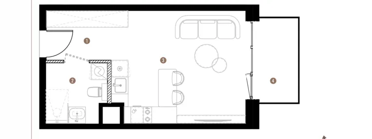 Mieszkanie w inwestycji: Belg Apartamenty etap II