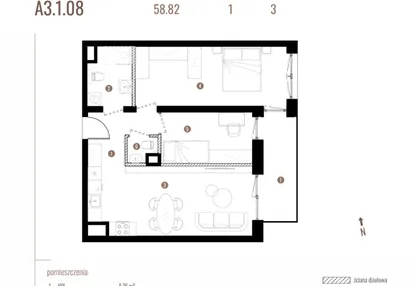 Mieszkanie w inwestycji: Belg Apartamenty etap II