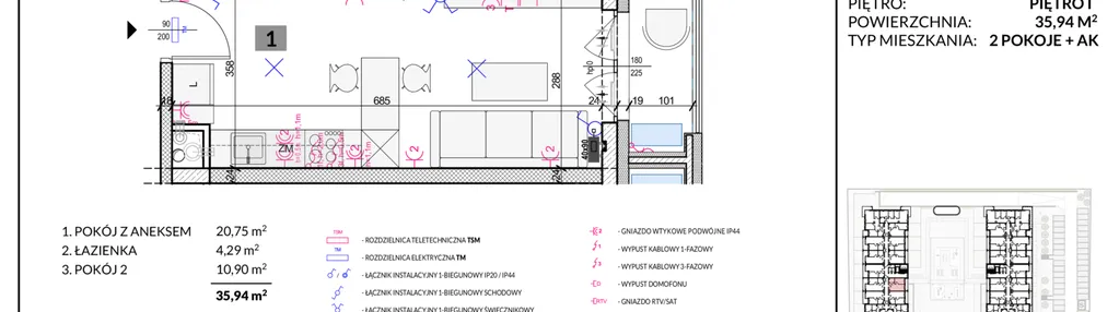 Mieszkanie w inwestycji: Apartamenty Poligonowa etap 5