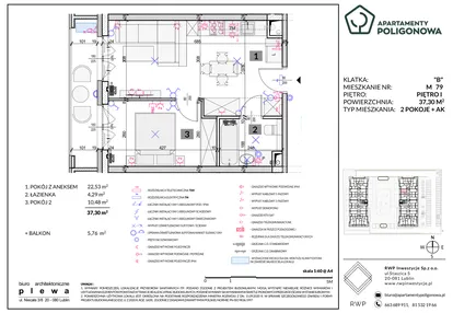 Mieszkanie w inwestycji: Apartamenty Poligonowa etap 5