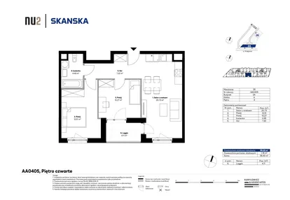 Mieszkanie w inwestycji: NU2 Warszawa Wola - apartamenty wykończone pod klucz