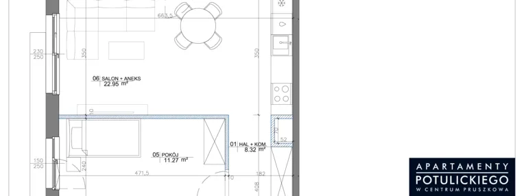 Mieszkanie w inwestycji: Apartamenty Potulickiego