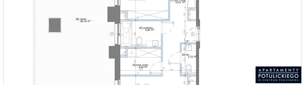 Mieszkanie w inwestycji: Apartamenty Potulickiego