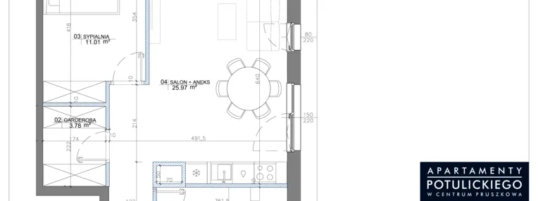 Mieszkanie w inwestycji: Apartamenty Potulickiego
