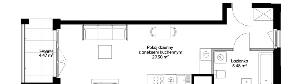 Mieszkanie w inwestycji: Awangarda Mogilska