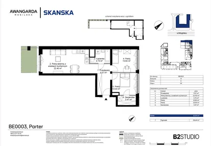 Mieszkanie w inwestycji: Awangarda Mogilska