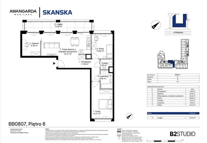Mieszkanie w inwestycji: Awangarda Mogilska