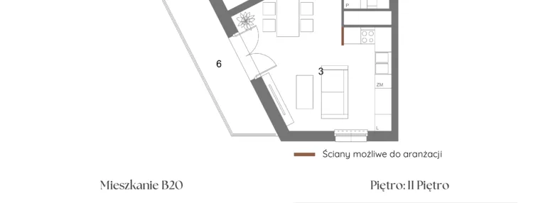 Mieszkanie w inwestycji: Dąbrowskiego 9