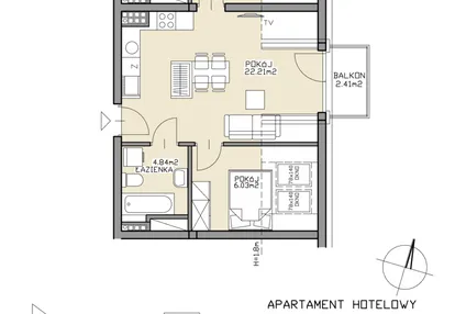 Mieszkanie w inwestycji: Apartamenty Zdrój