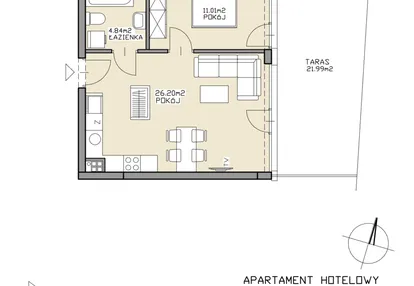 Mieszkanie w inwestycji: Apartamenty Zdrój