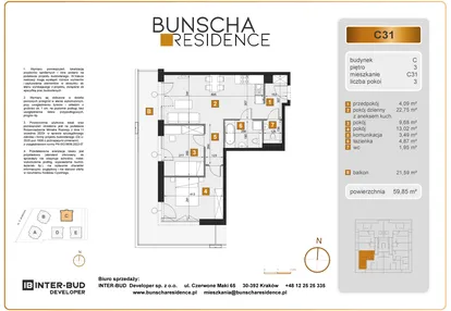 Mieszkanie w inwestycji: Bunscha Residence