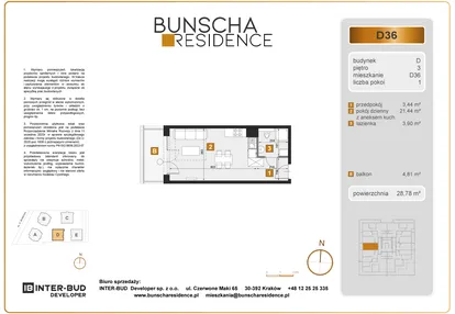 Mieszkanie w inwestycji: Bunscha Residence