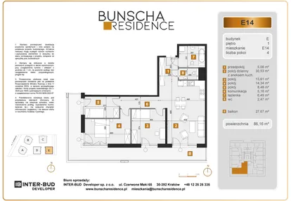 Mieszkanie w inwestycji: Bunscha Residence