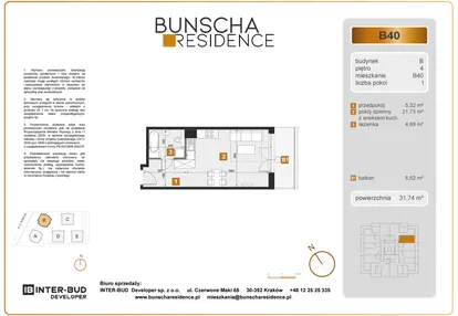Mieszkanie w inwestycji: Bunscha Residence