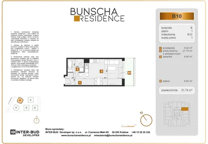 Mieszkanie w inwestycji: Bunscha Residence