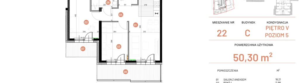 Mieszkanie w inwestycji: Osiedle Nowe Horyzonty etap II