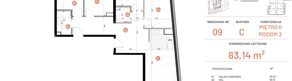 Mieszkanie w inwestycji: Osiedle Nowe Horyzonty etap II